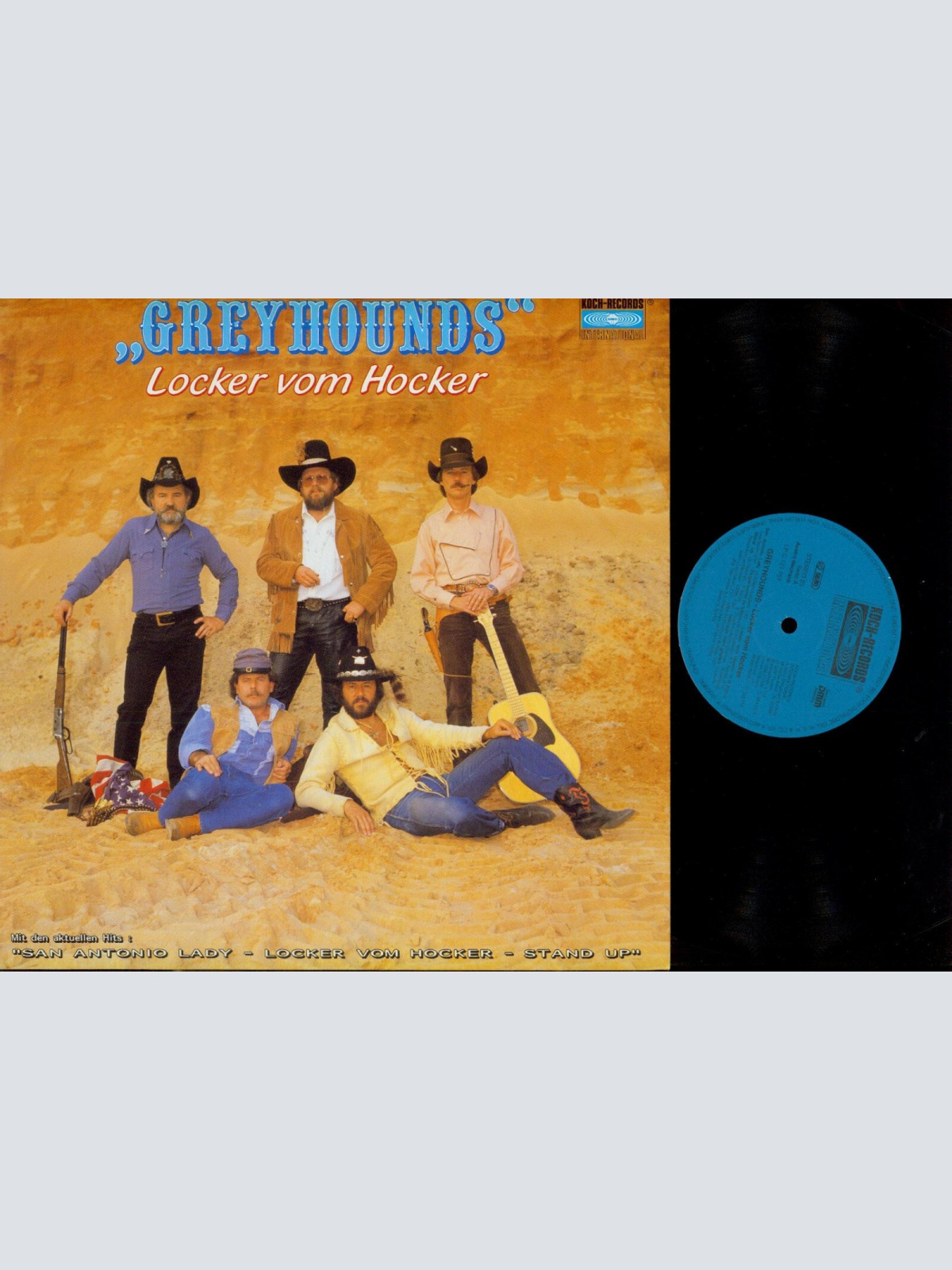 LP--Greyhounds – Locker Vom Hocker   / NM