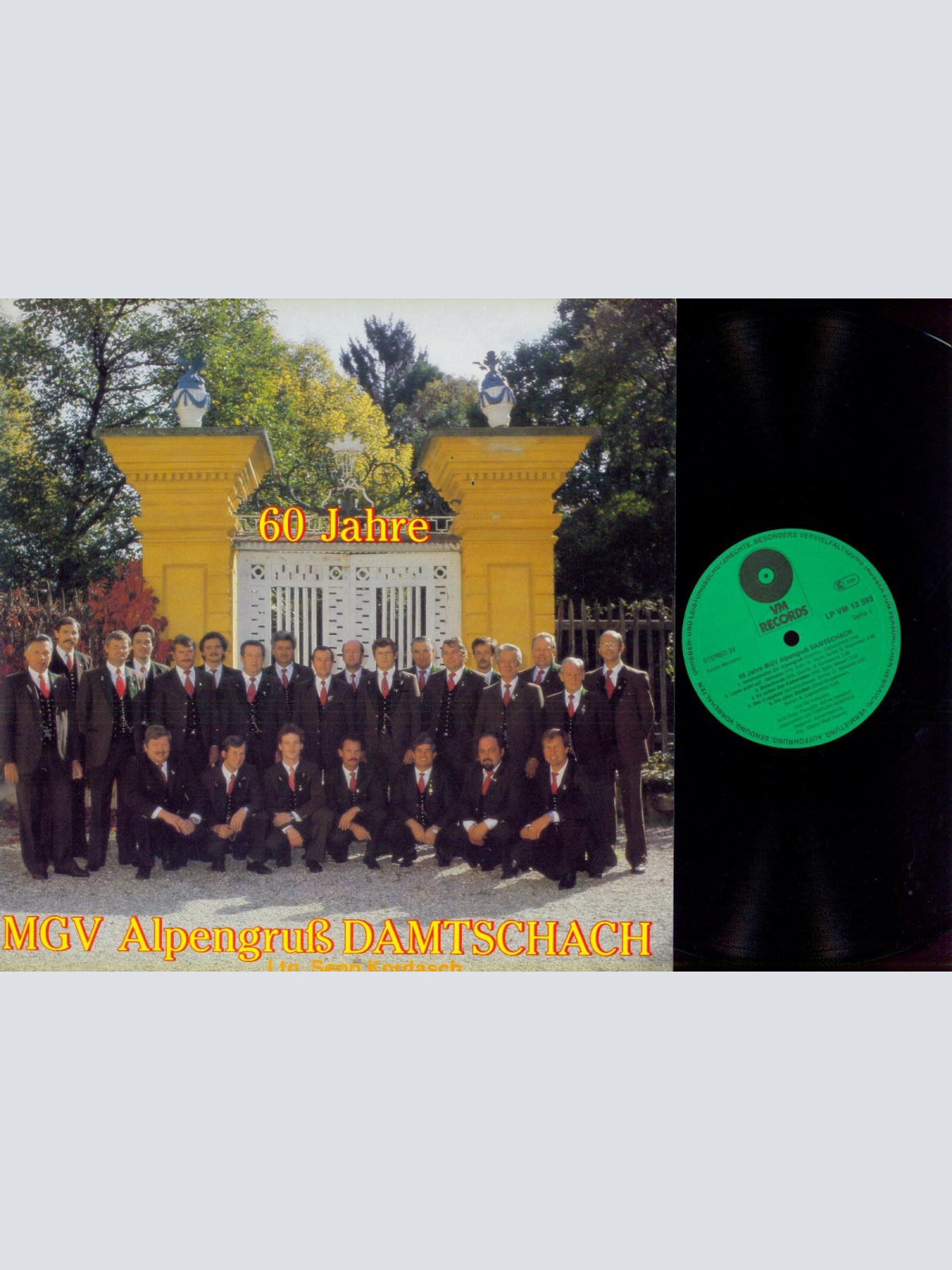 LP--MGV Alpengruß Damtschach – 60 Jahre  / //NM
