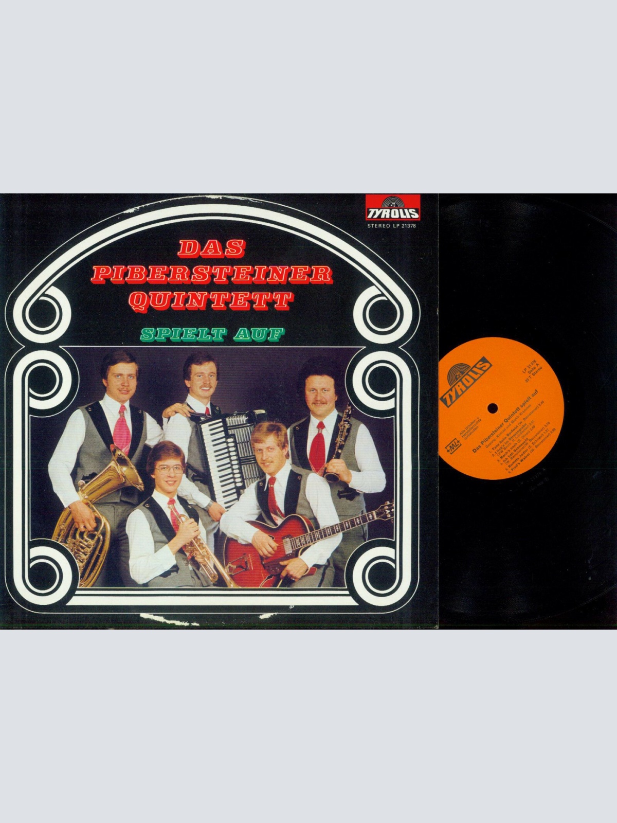 LP-- Das Pibersteiner Quintett --  spielt auf   / //NM