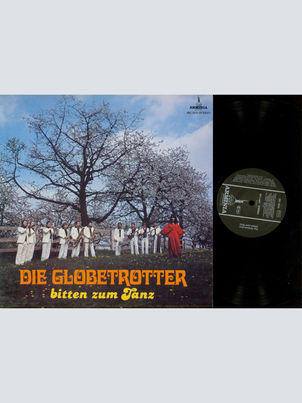 LP--  Die Globetrotter bitten zum Tanz   / //NM