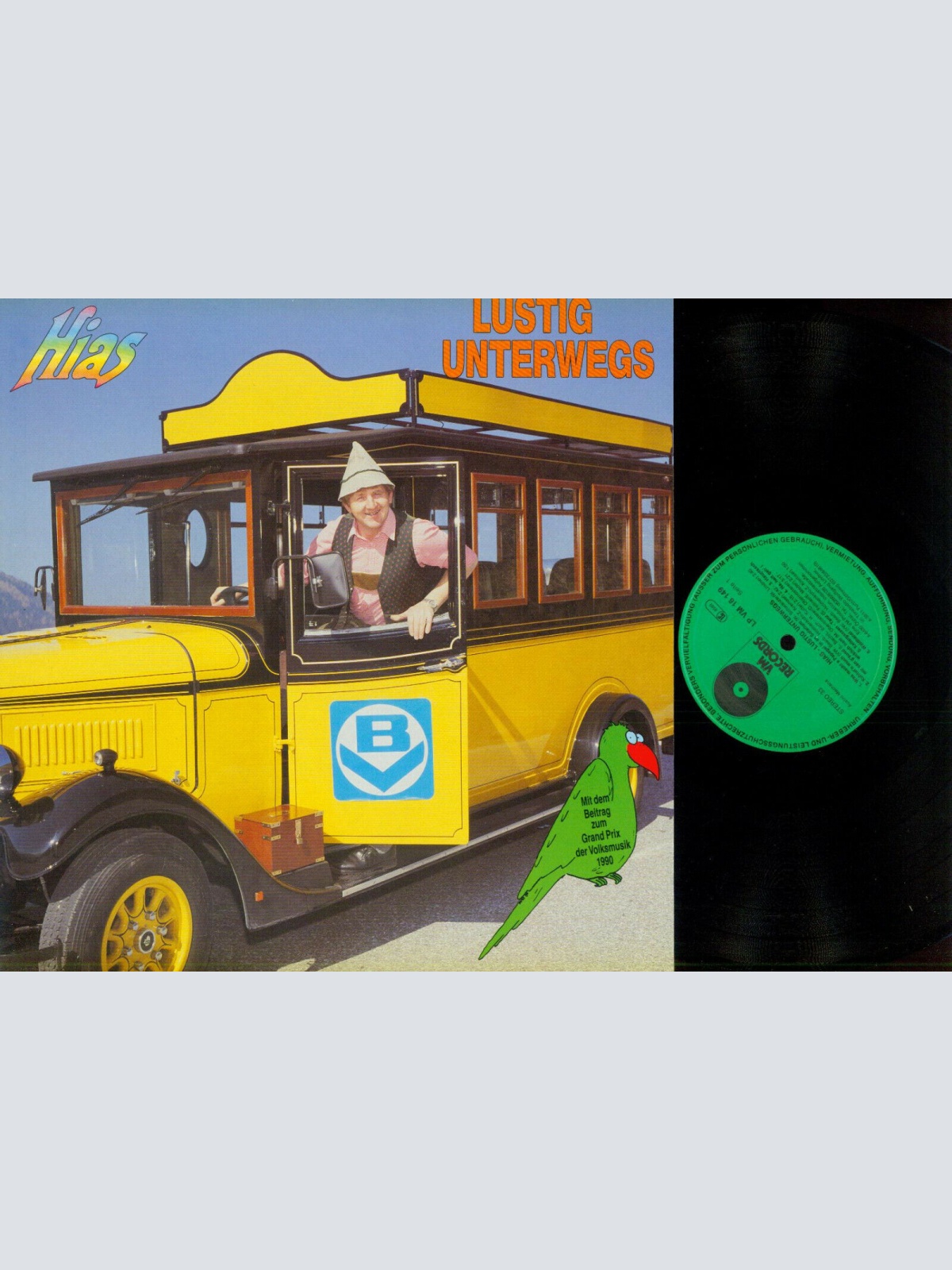 LP--Hias --  Lustig unterwegs / VM Records  / //NM