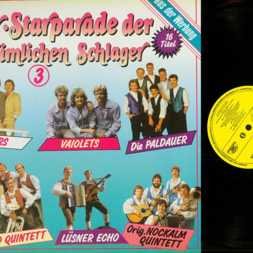 LP--Superstars der Volkstümlichen Schlager 3   / //NM