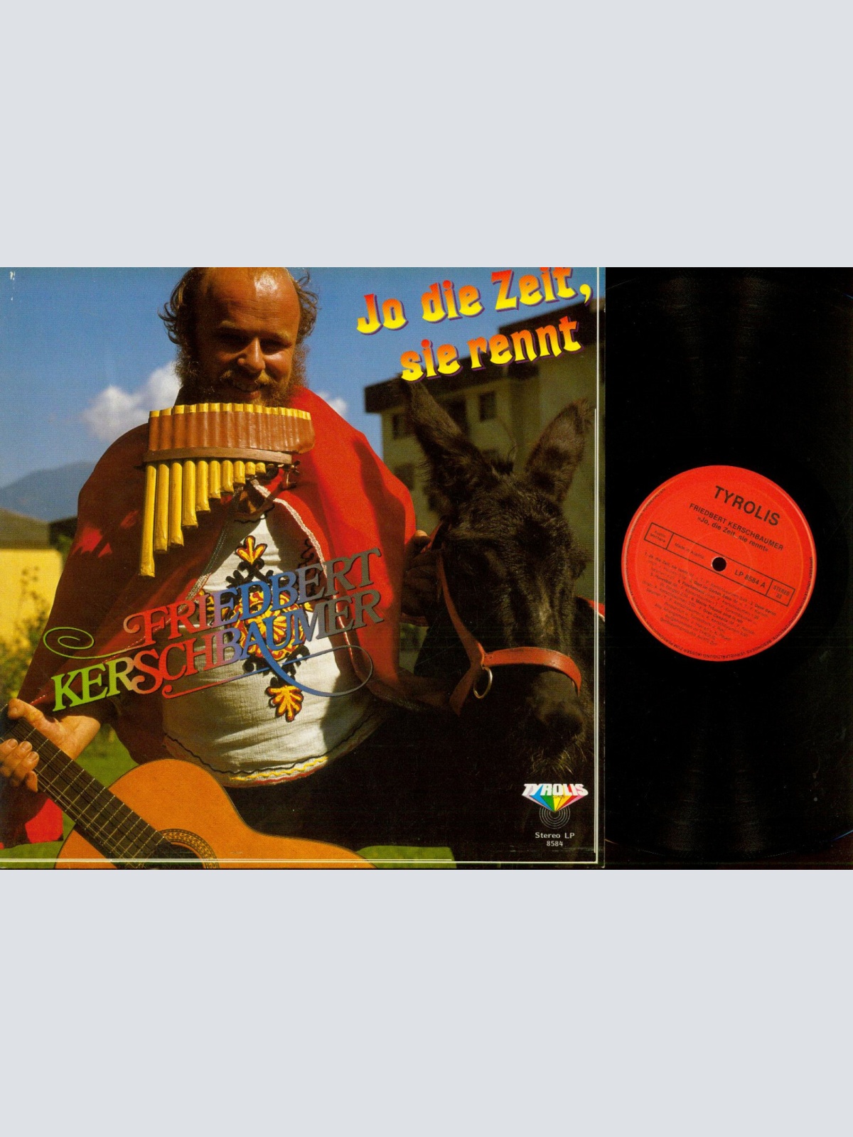 LP--Friedbert Kerschbaumer – Jo Die Zeit, Sie Rennt   / //NM