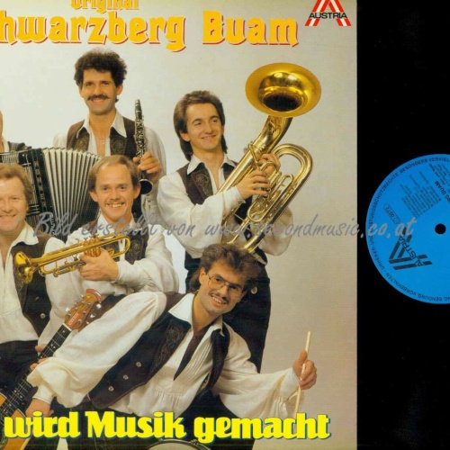 LP--Original Schwarzberg Buam -- Heut wird Musik gemacht   //    //NM