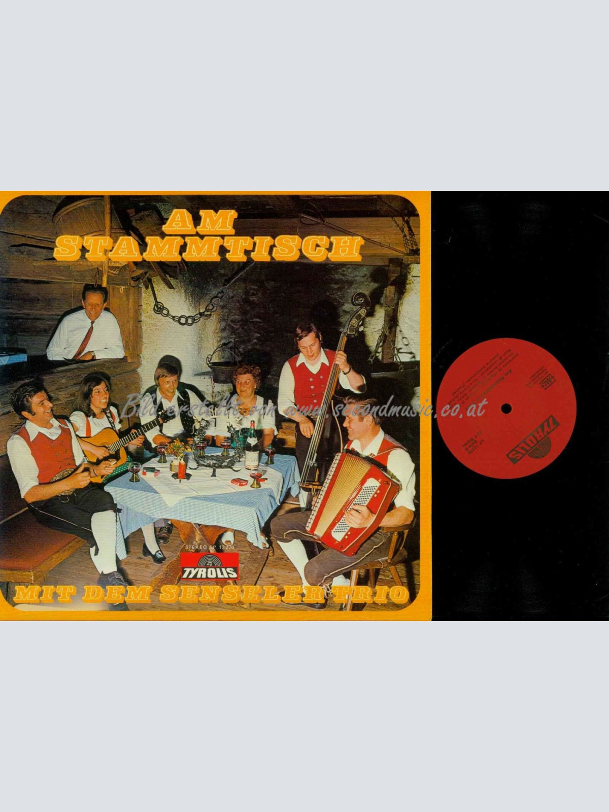 LP-- Senseler Trio – Am Stammtisch //   NM