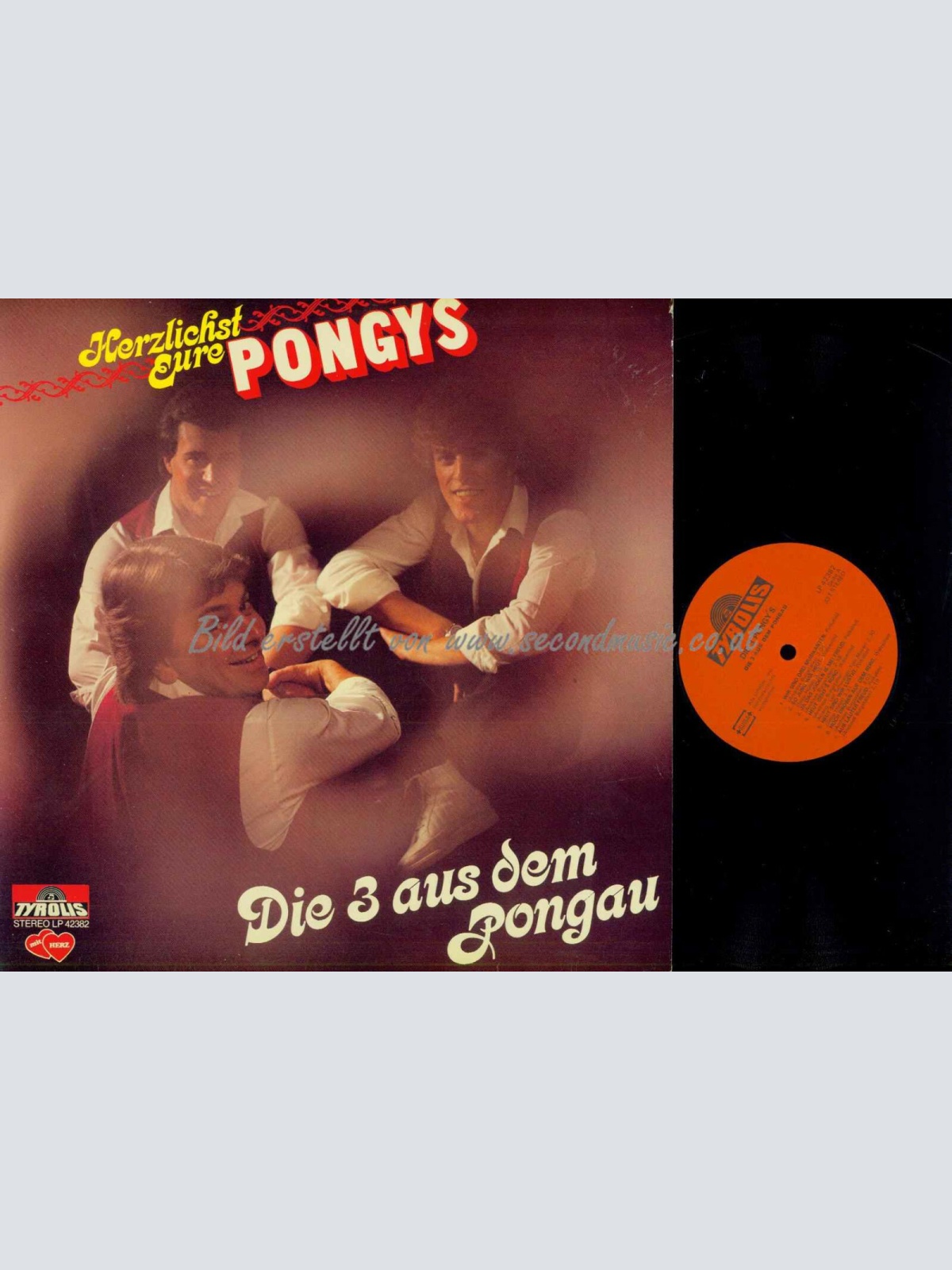 LP-- Die 3 Pongy's – Die 3 Aus Dem Pongau //   NM