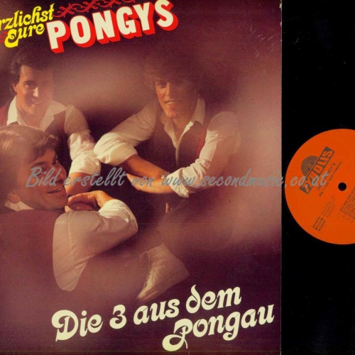 LP-- Die 3 Pongy's – Die 3 Aus Dem Pongau //   NM
