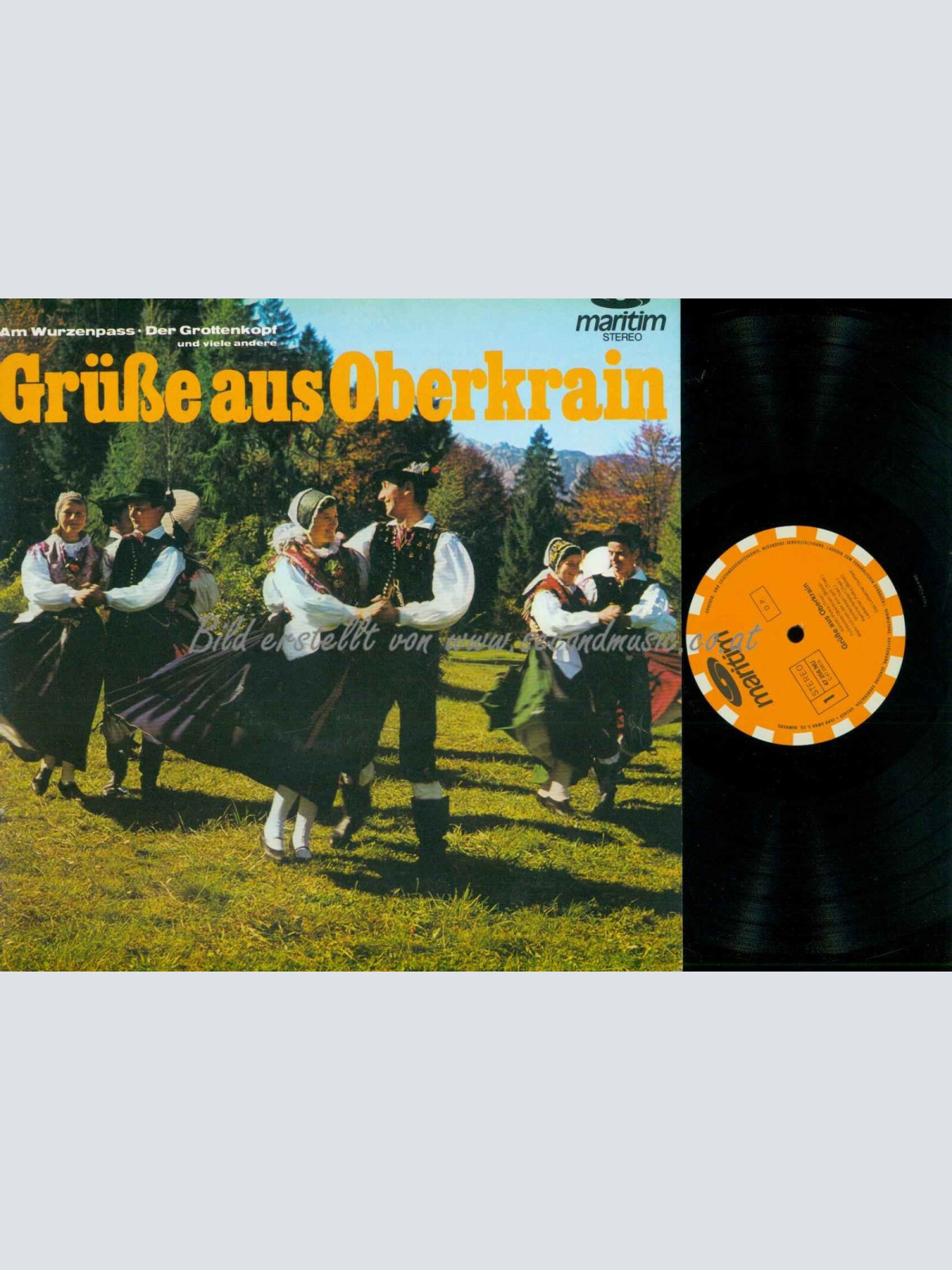 LP-- Das Laibacher Quintett – Grüße Aus Oberkrain  //  NM