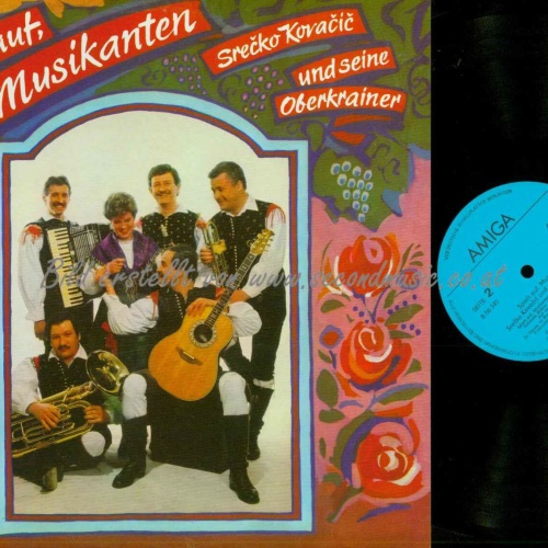 LP--Srečko Kovačič Und Seine Oberkrainer – Spielt Auf, Musikanten //  NM