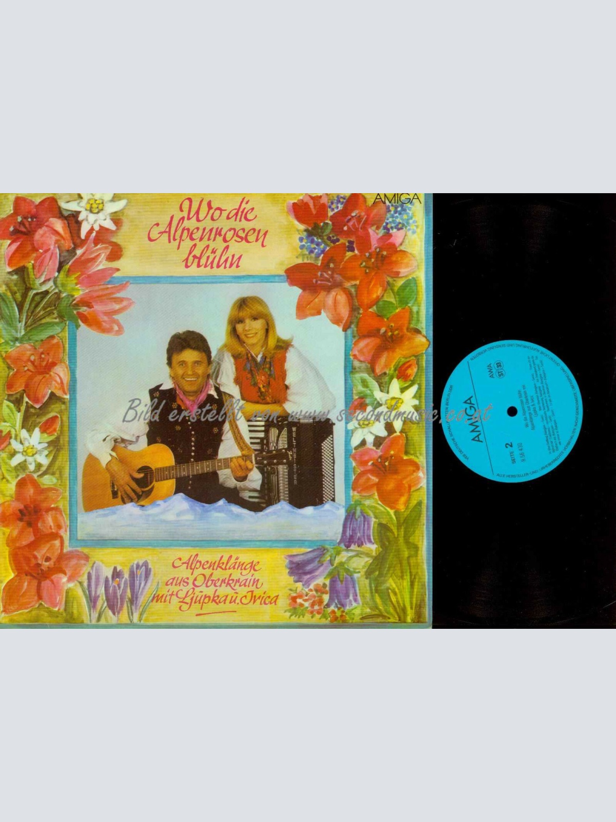 LP--Ljupka u. Ivica – Wo Die Alpenrosen Blühn  //  NM