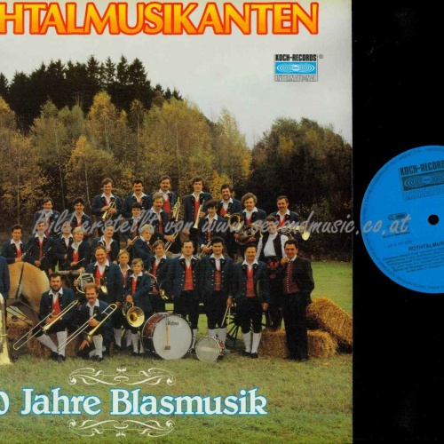 LP--Rothtalmusikanten --20 Jahre Blasmusik   //  NM
