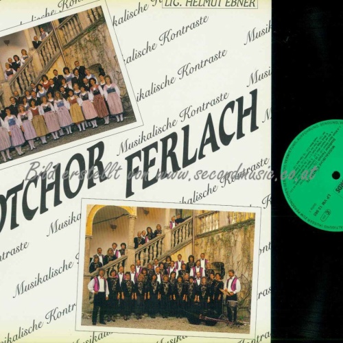 LP--Stadtchor Ferlach -- Musikalische Kontraste  //  NM