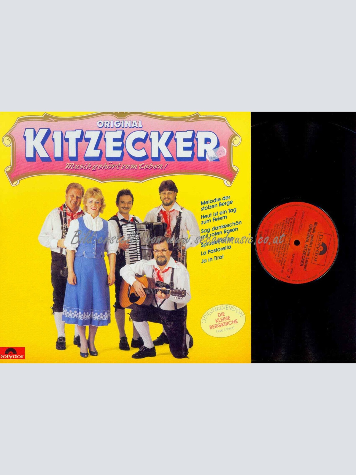 LP--Original Kitzecker – Musik Gehört Zum Leben! //    NM