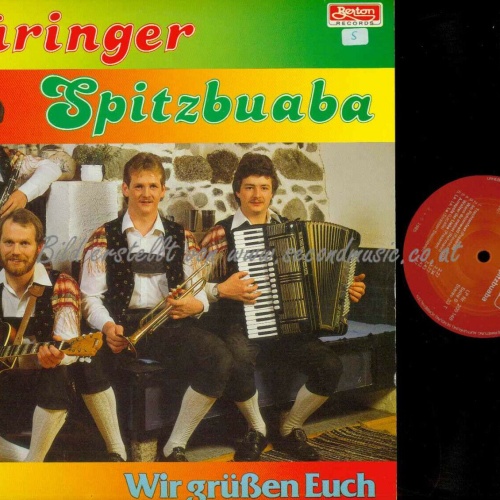LP--Thüringer Spitzbuaba -- Wir grüßen euch //    NM