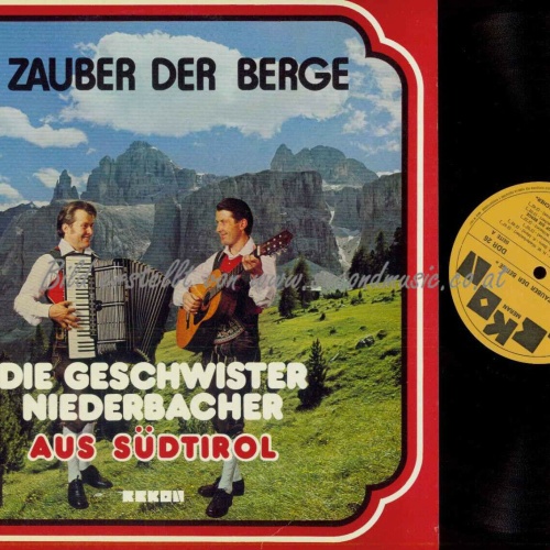LP--Geschwister Niederbacher -- Im Zauber der Berge  NM