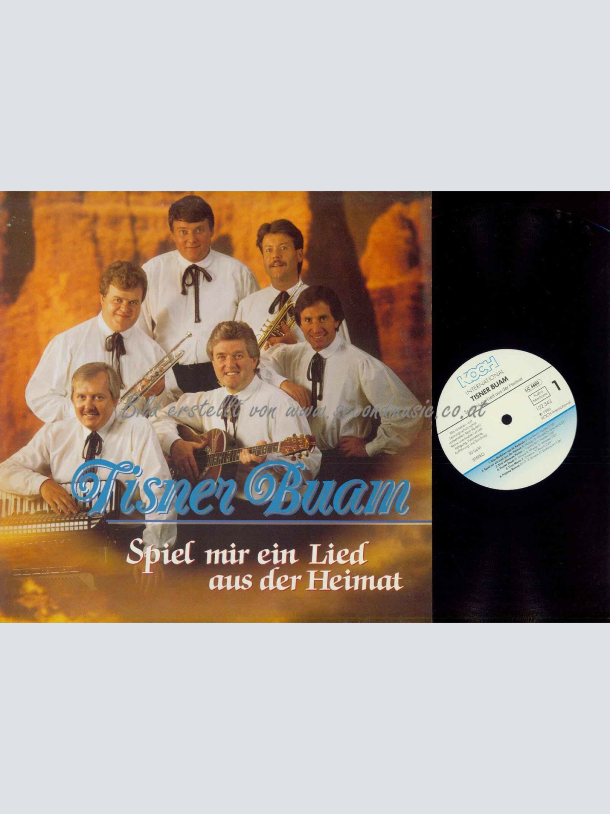 LP--Tisner Buam – Spiel Mir Ein Lied Aus Der Heimat  //  NM
