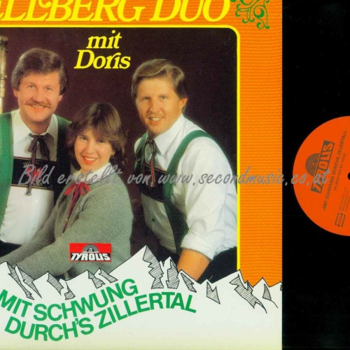 LP--Zellberg Duo Mit Doris – Mit Schwung Durch's Zillertal  //NM