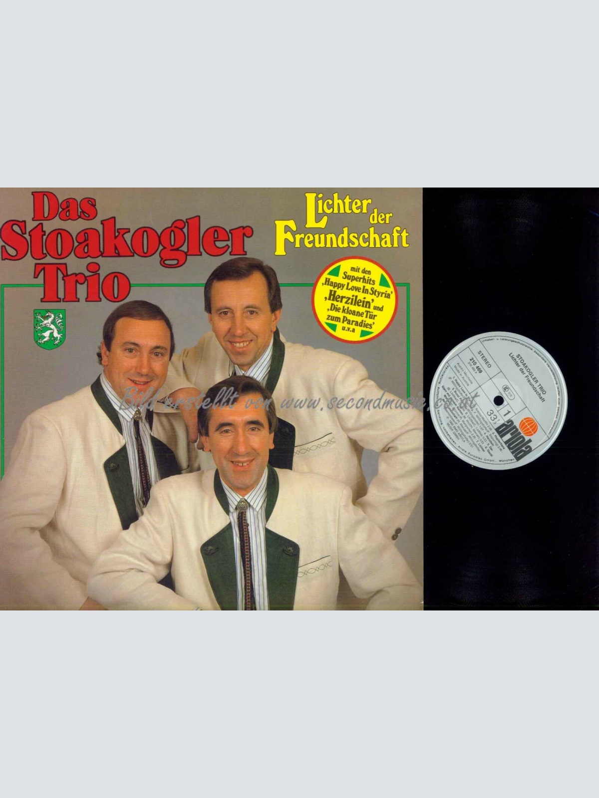 LP--Das Stoakogler Trio – Lichter Der Freundschaft  //NM