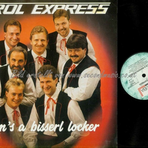 LP--Tyrol Express – Nimm's a bisserl locker  //NM