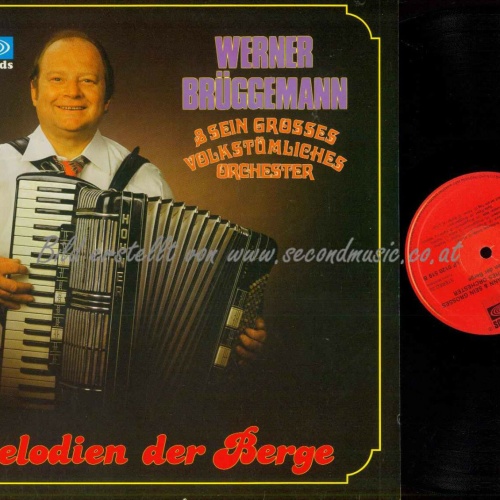 LP--Werner Brüggemann – Melodien Der Berge   /   NM