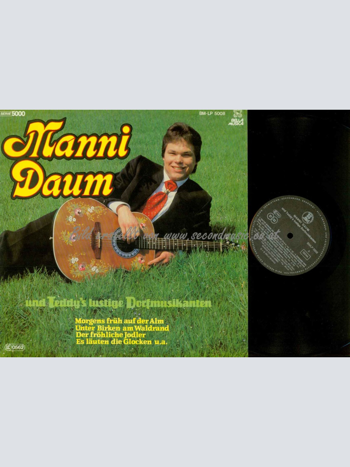 LP-- Manni Daum & Teddy's Lustige Dorfmusikanten /      NM