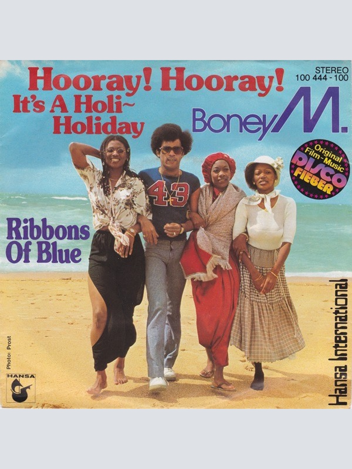 7", Single, Son Boney M. - Hooray! Hooray! It's A Holi-Holiday
