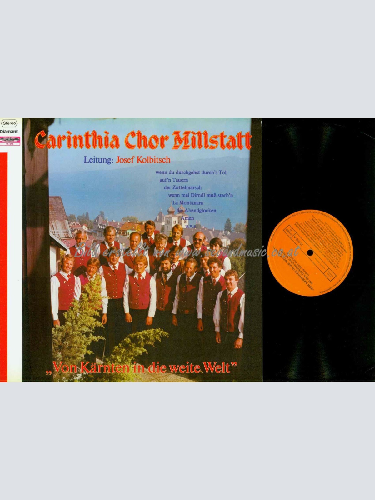 LP--Carinthia Chor Millstatt -- Von Kärnten in die weite Welt   // NM