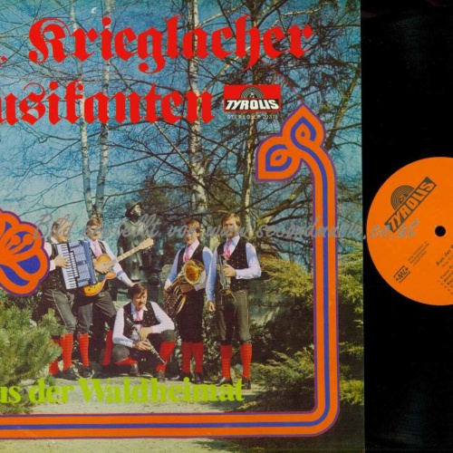 LP--Orig. Krieglacher Musikanten -- Aus der Waldheimat  // NM