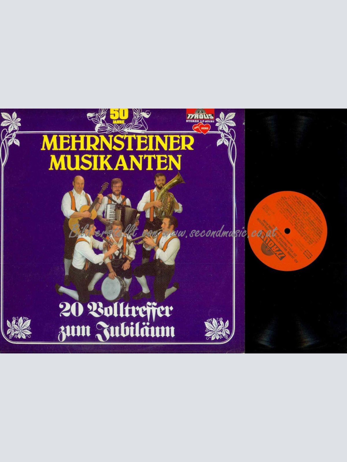 LP--Mehrnsteiner Musikanten – 50 Jahre // NM / G+