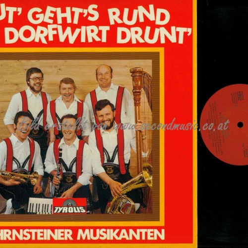 LP--Mehrnsteiner Musikanten – Heut' Geht's Rund Beim Dorfwirt Drunt'   // NM
