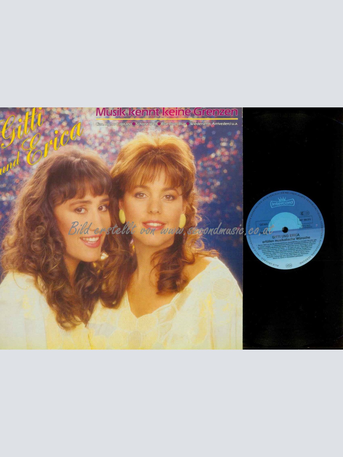 LP- Gitti Und Erica – Musik Kennt Keine Grenzen--  // NM
