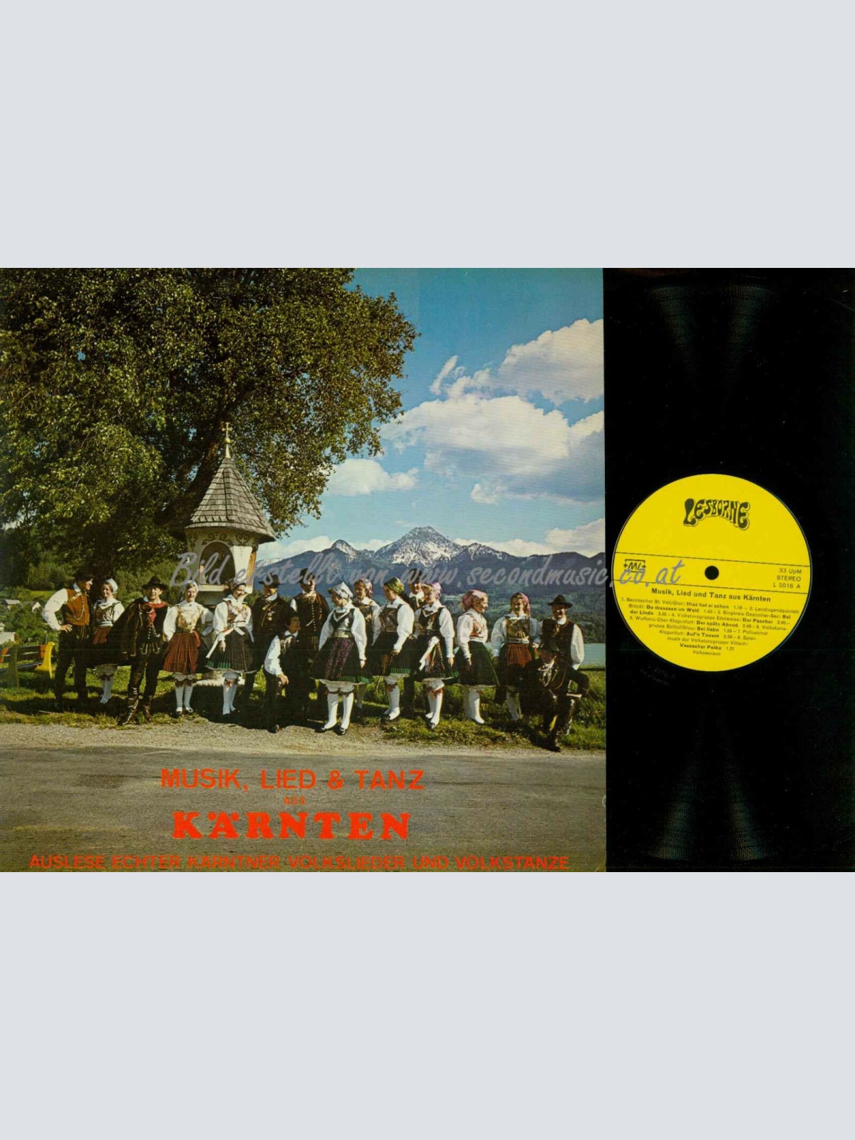 LP-Musik Lied und Tanz aus Kärnten  // NM