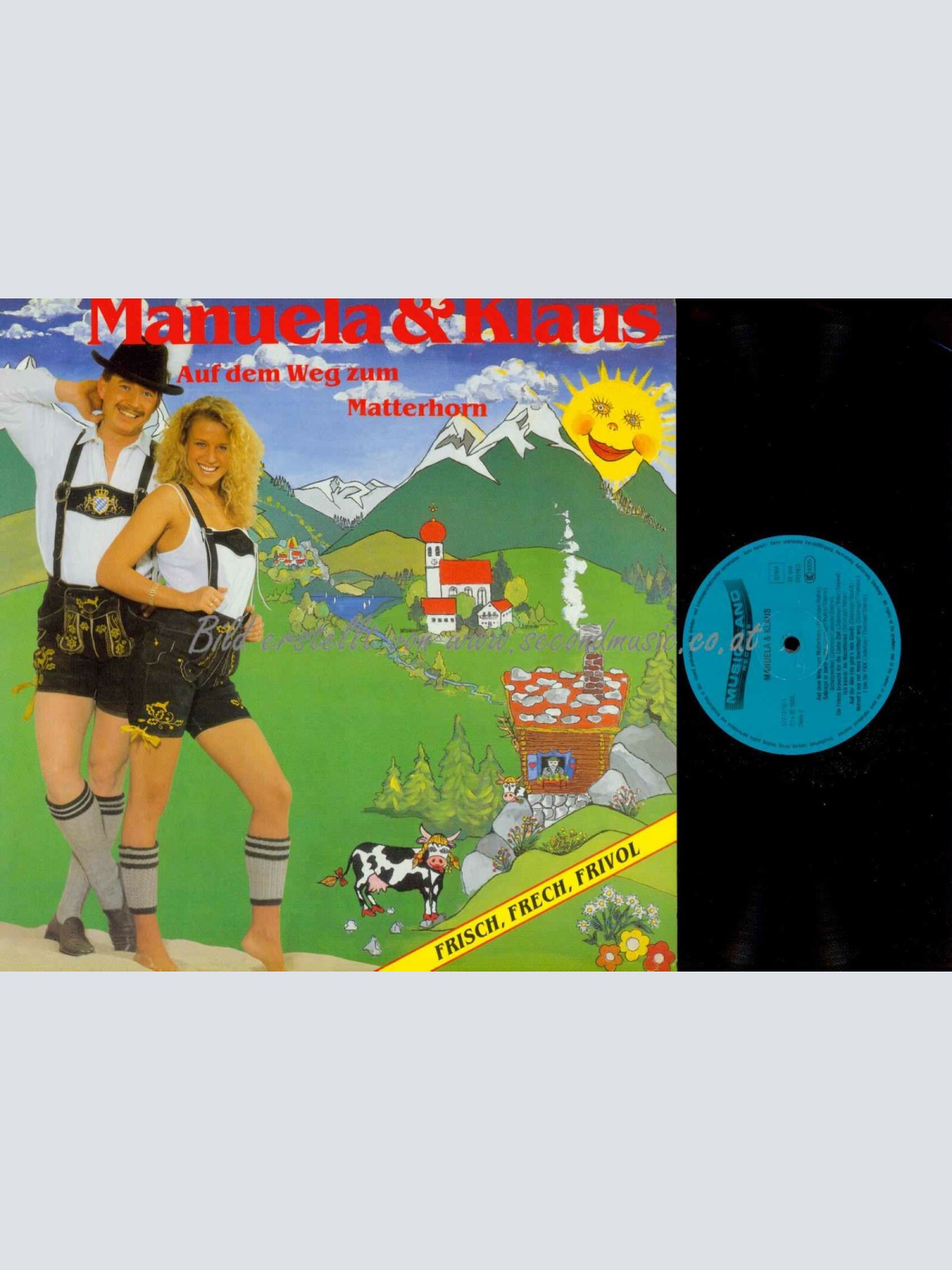 LP-Manuela & Klaus – Auf Dem Weg Zum Matterhorn  //  NM /
