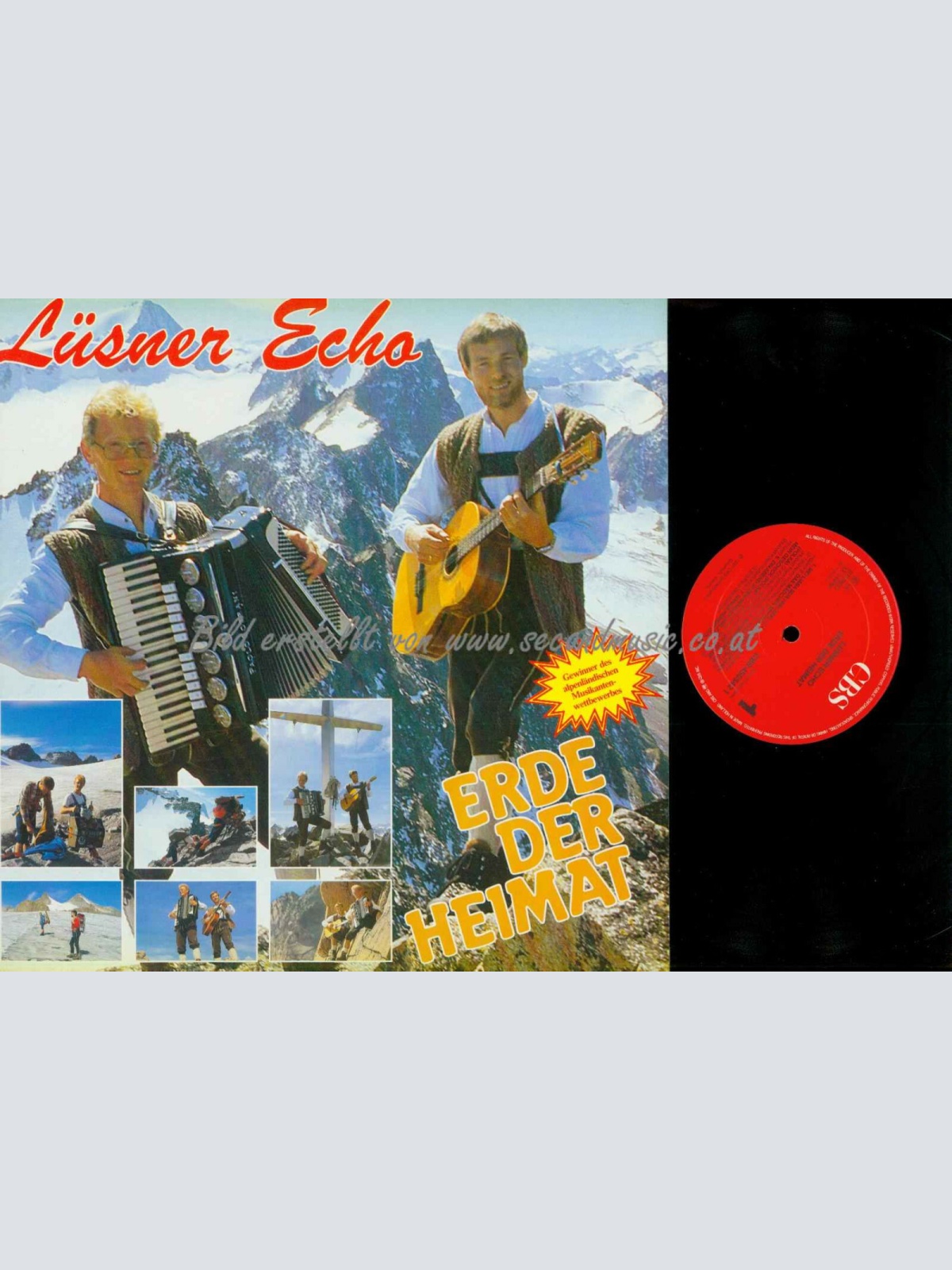 LP-- Lüsner Echo -- Erde der Berge--CBS   // NM