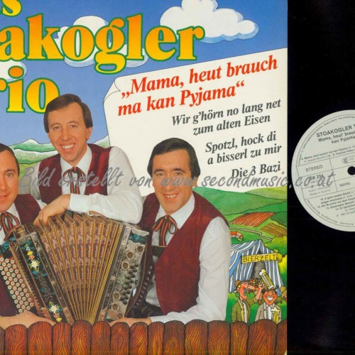LP-- Das Stoakogler Trio – Mama, Heut Brauch Ma Kan Pyjama // NM