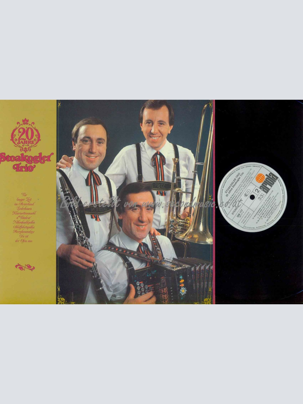 LP-- Stoakogler Trio – 20 Jahre Stoakogler Trio // NM