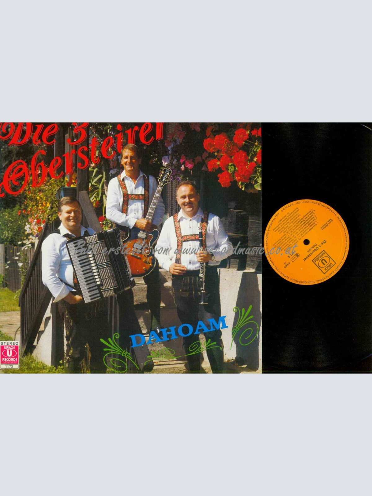 LP--Die 3 Obersteirer-- Dahoam  // NM