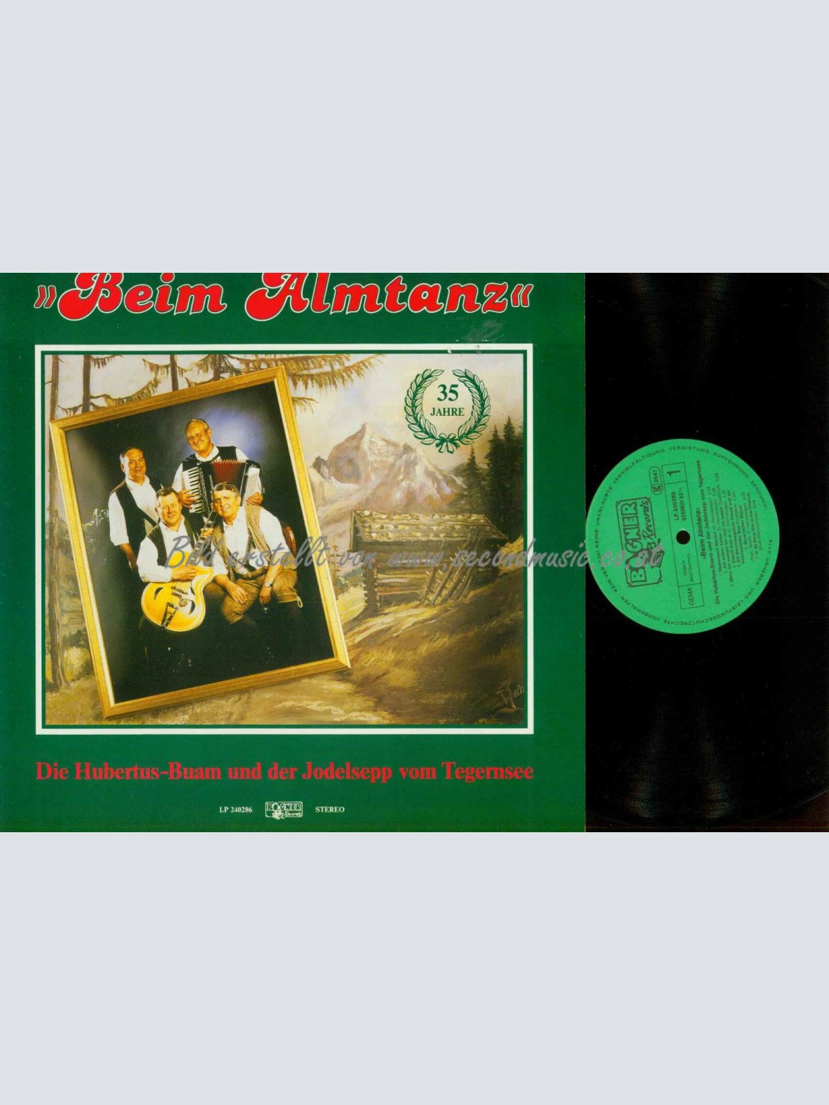 LP--Die Hubertus Buam - -Beim Almtanz // NM
