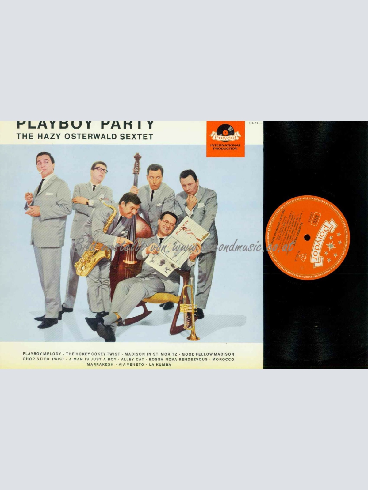 LP--The Hazy Osterwald Sextet – Playboy Party  // NM