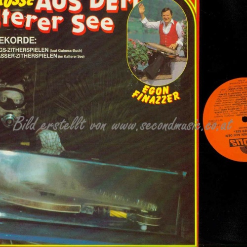 LP-- Egon Finazzer -- Zithergrüsse aus dem Kalterer See // NM