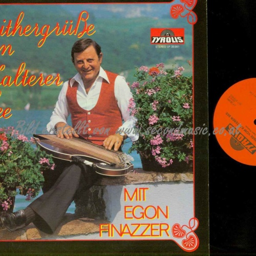 LP-- Egon Finazzer -- Zithergrüsse vom  Kalterer See // NM