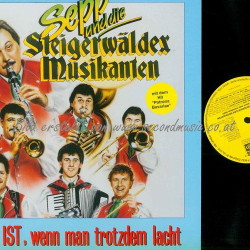 LP--Sepp Und Die Steigerwälder Musikanten – Humor Ist, Wenn Man Trotzdem Lacht /