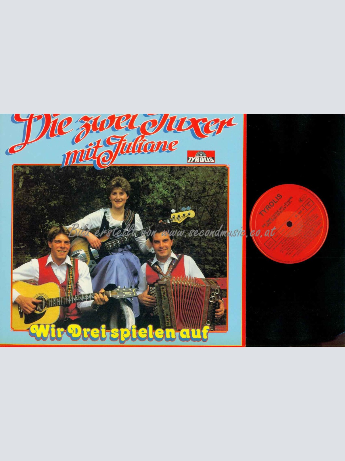 LP-- Zwei Tuxer Mit Juliane ‎– Wir Drei Spielen Auf     //NM