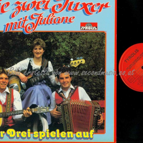LP-- Zwei Tuxer Mit Juliane ‎– Wir Drei Spielen Auf     //NM