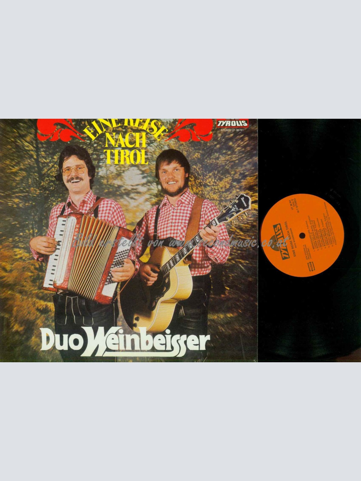 LP--Duo Weinbeiser --  Eine Reise nach Tirol  //NM/