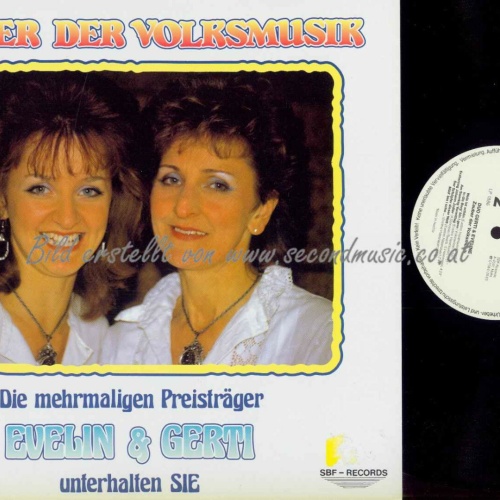 LP--Duo Gerti Eveline -- Zauber der Volksmusik    / NM