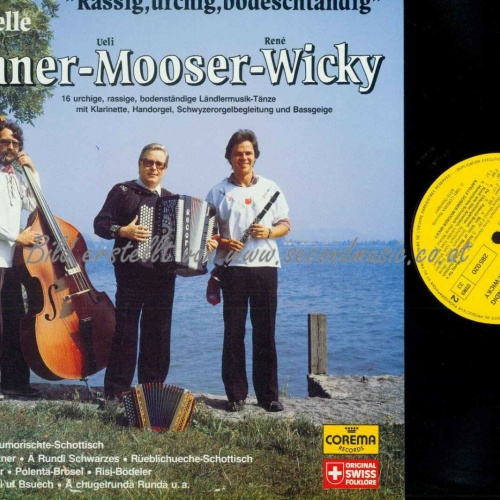 LP--Kapelle Dünner-Mooser-Wicky – Rassig, Urchig, Bodeständig  / NM