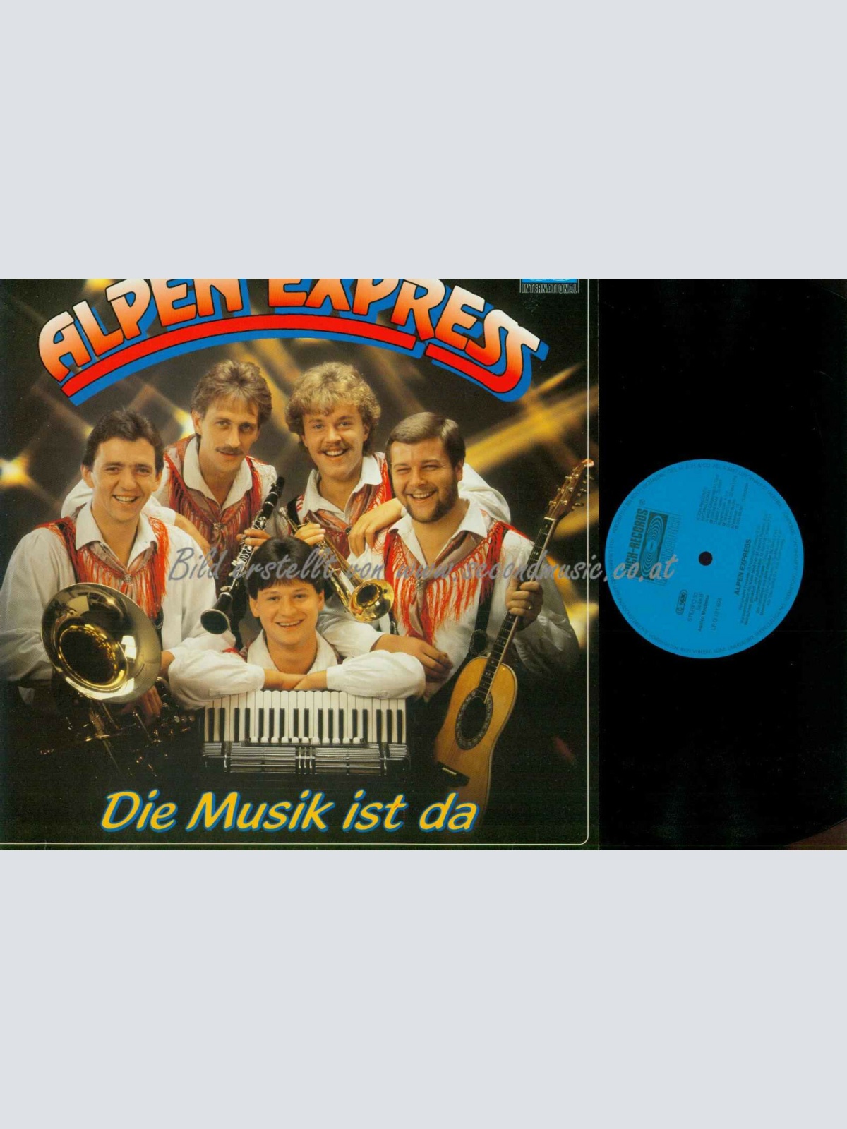 LP--Alpen Express – Die Musik Ist Da   //NM/