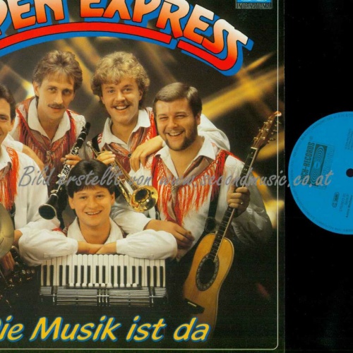 LP--Alpen Express – Die Musik Ist Da   //NM/
