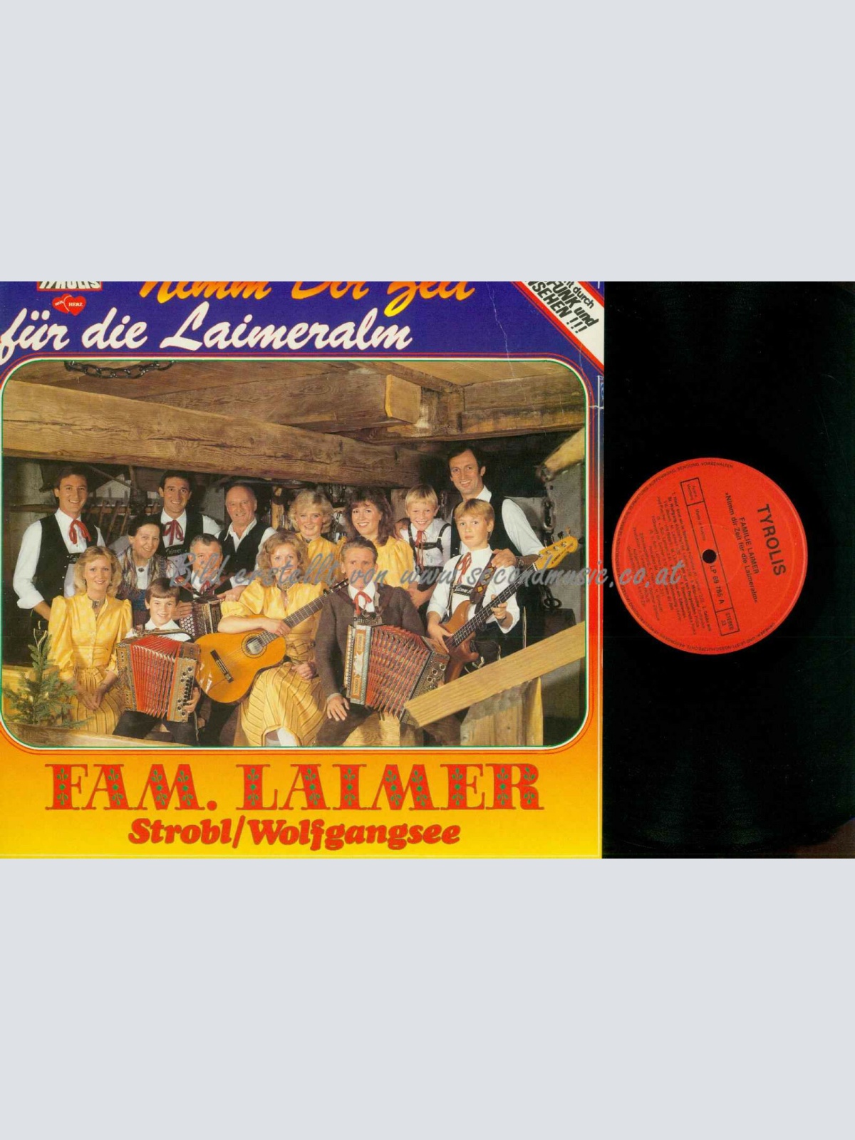 LP--Fam. Laimer  – Nimm Dir Zeit Für Die Laimeralm  //  NM